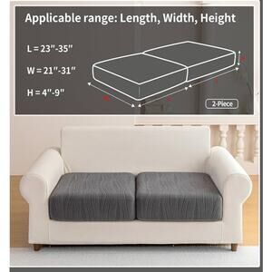 Couch Cushion Covers 2 Seaters Cushion